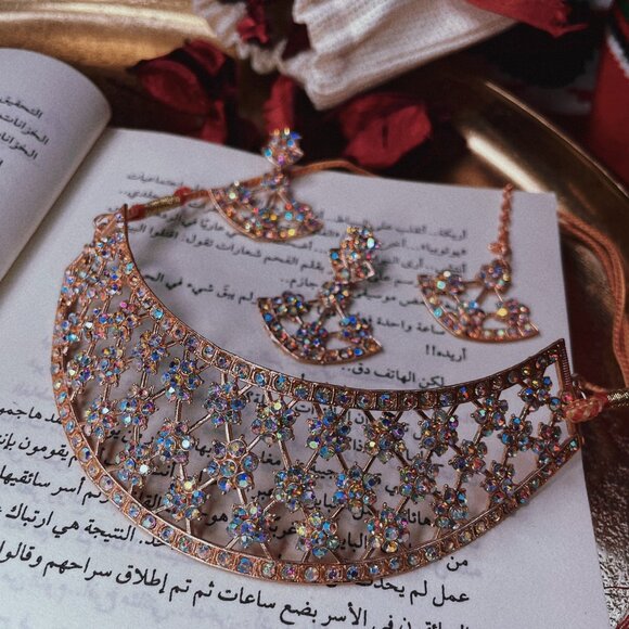 Indian Jewelry - Maharani (rosegold) - Picture 1 of 1